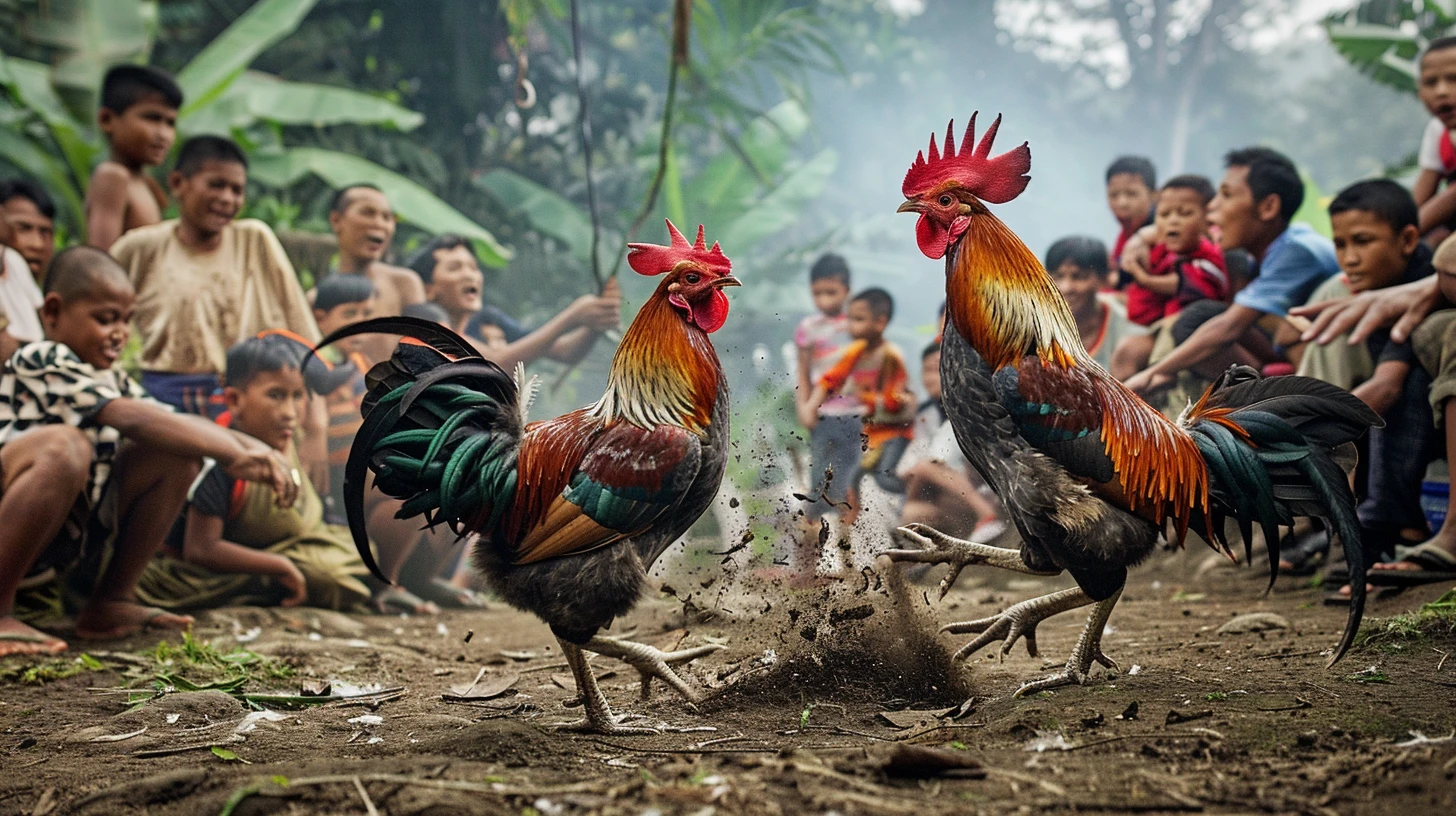 Giao diện đấu gà minh họa